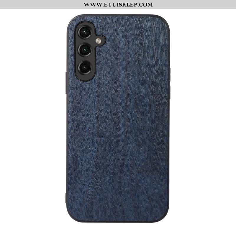 Etui do Samsung Galaxy A14 / A14 5G Efekt Drewna Ze Sztucznej Skóry